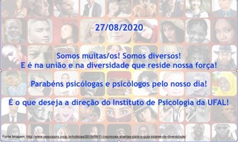 27 de Agosto - Dia d@ Psicólog@