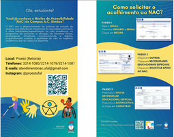 Conheça o NAC e saiba mais sobre o Núcleo de Acessibilidade da Ufal