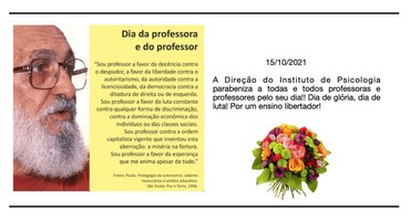 HOMENAGEM AOS PROFESSORES E PROFESSORAS