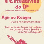 Instituto de Psicologia realiza Mobilização em prol da causa estudantil nesse dia 08/04