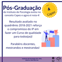 Pós-Graduação do IP evolui no Conceito Capes e agora é nota 4!