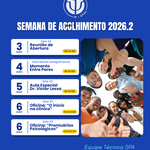 Semana de Acolhimento SPA 2026.2